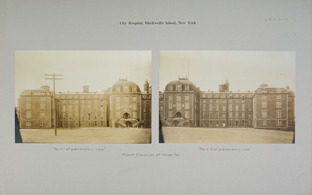 City Hospital, Blackwell's Island, New York c. 1900